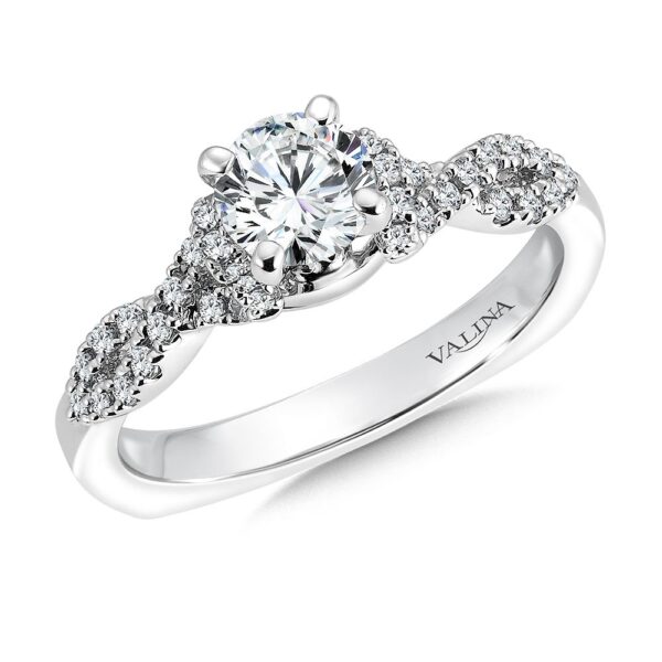 EEvM5OG, Infinity Diamond Engagement Ring,